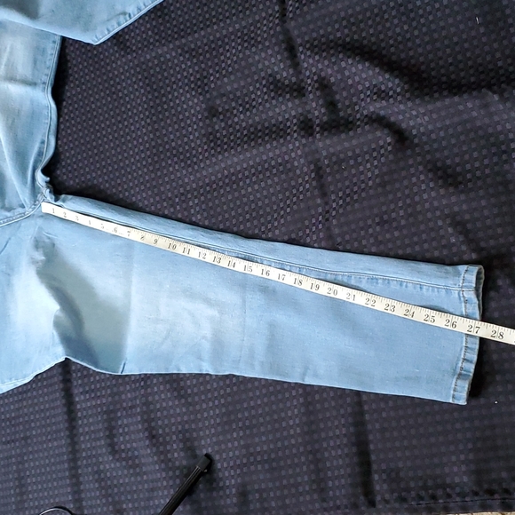 Boohoo Maternity under the bump skinny jeans sz 12 - Picture 13 of 14